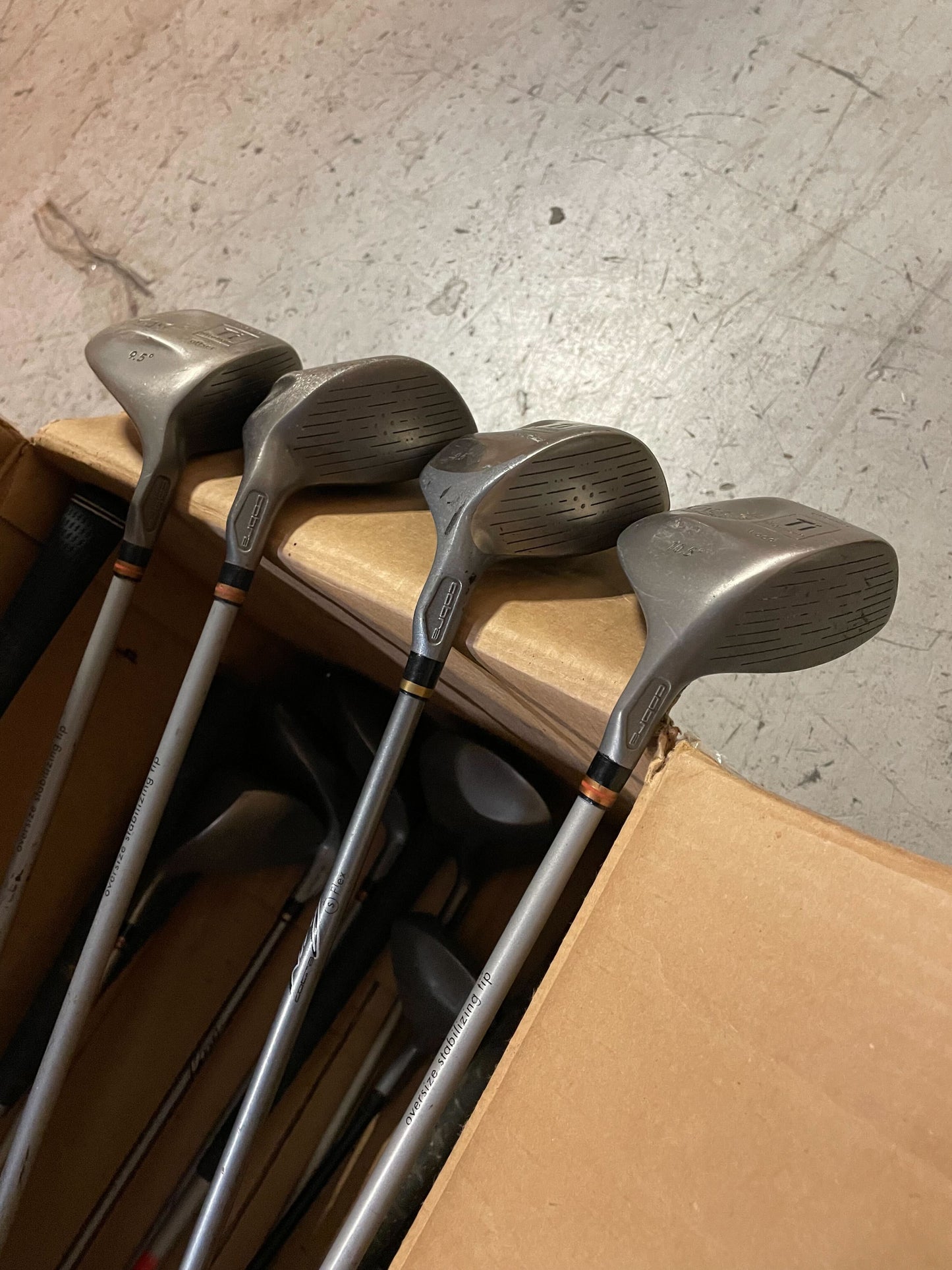 Wholesale Lot of 20 Cobra King Cobra Ti Drivers-Next Round