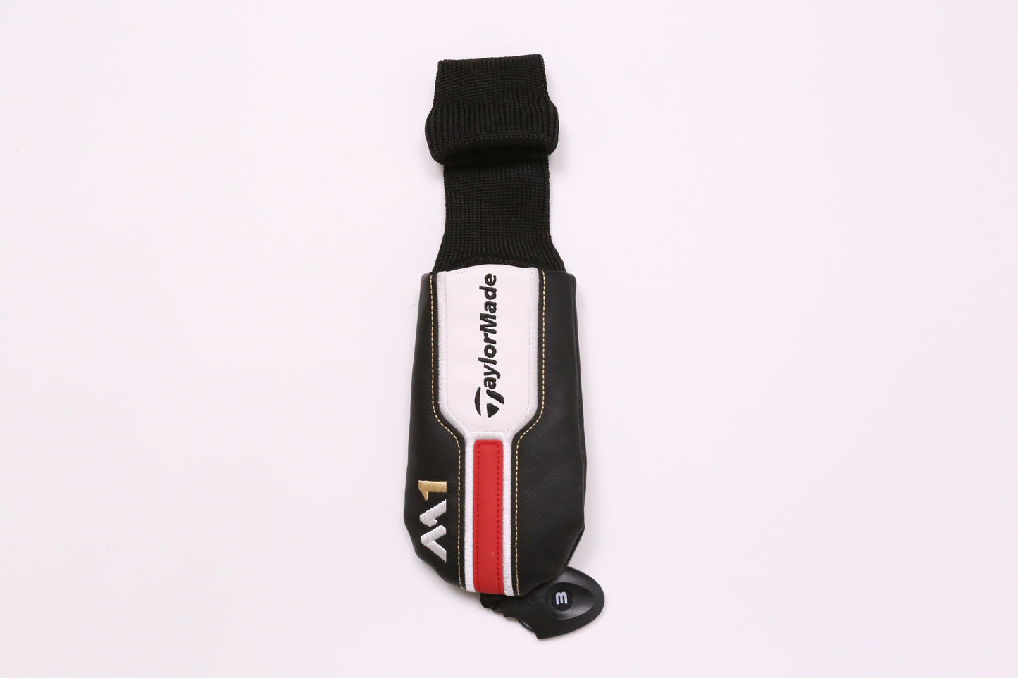 TaylorMade M1 Hybrid Headcover Only Black Faux Leather Very Good Condition