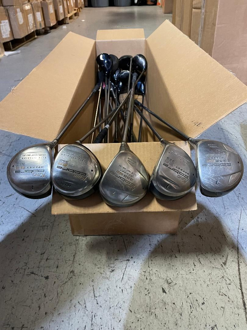 Wholesale Lot of 20 Cobra SS 350, SZ 355 Offset Drivers Bargain