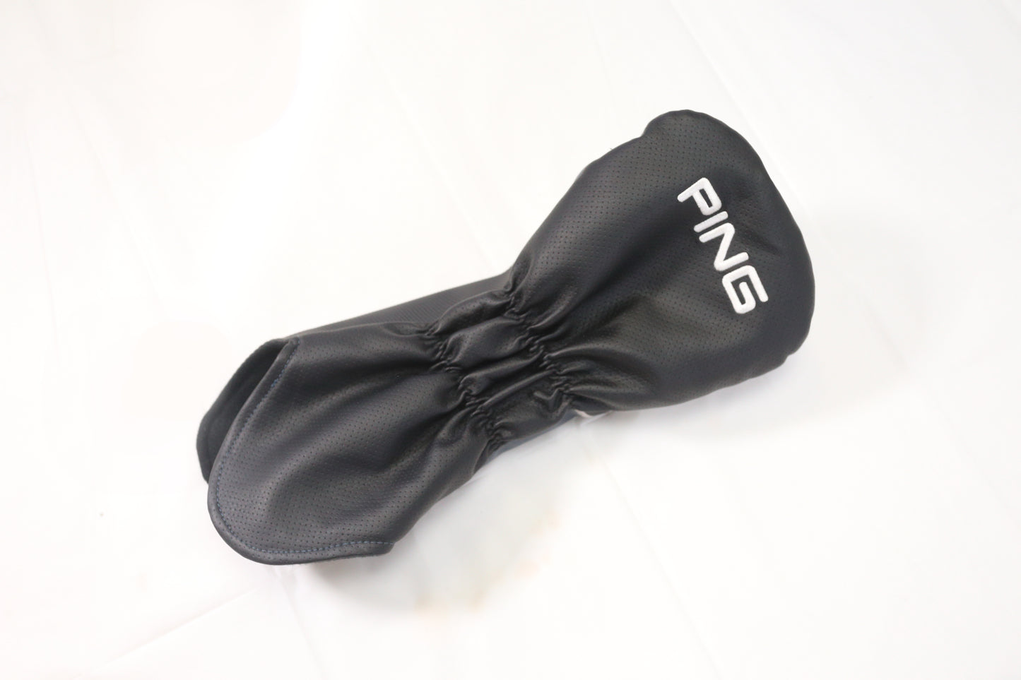 Ping G425 Driver Headcover Only Black Faux Leather Very Good Condition