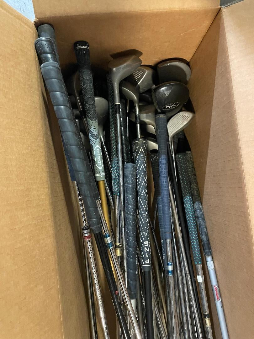 Wholesale Lot of 50 TaylorMade/Titleist/Cleveland/Callaway Fairway Woods/Drivers Bargain