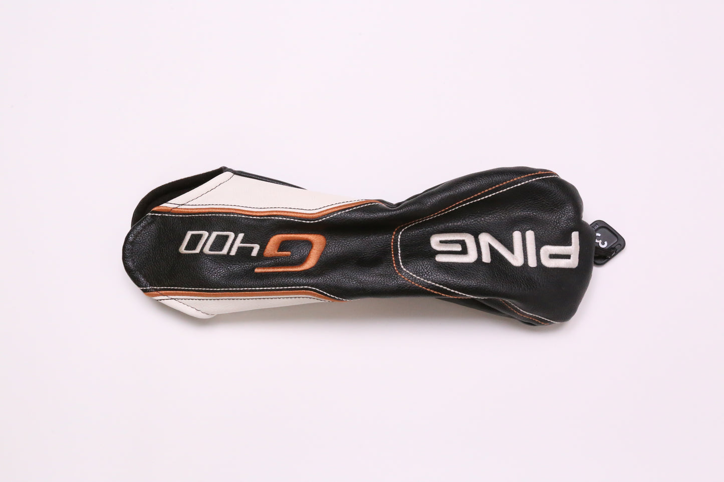 Ping G400 Fairway Headcover Only Black Faux Leather Very Good Condition