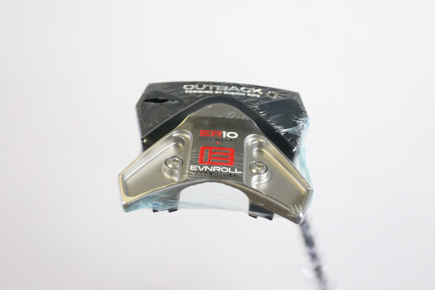 Used Evnroll ER10 Outback Mallet Black TourTac Putter - Right-Handed - 35 in - Mallet-Next Round