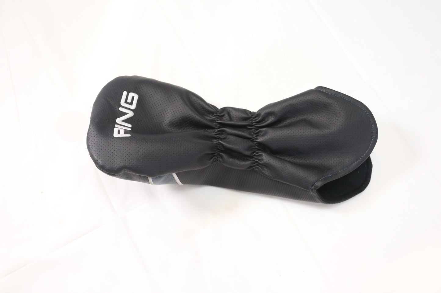 Ping G425 Driver Headcover Only Black Faux Leather Very Good Condition
