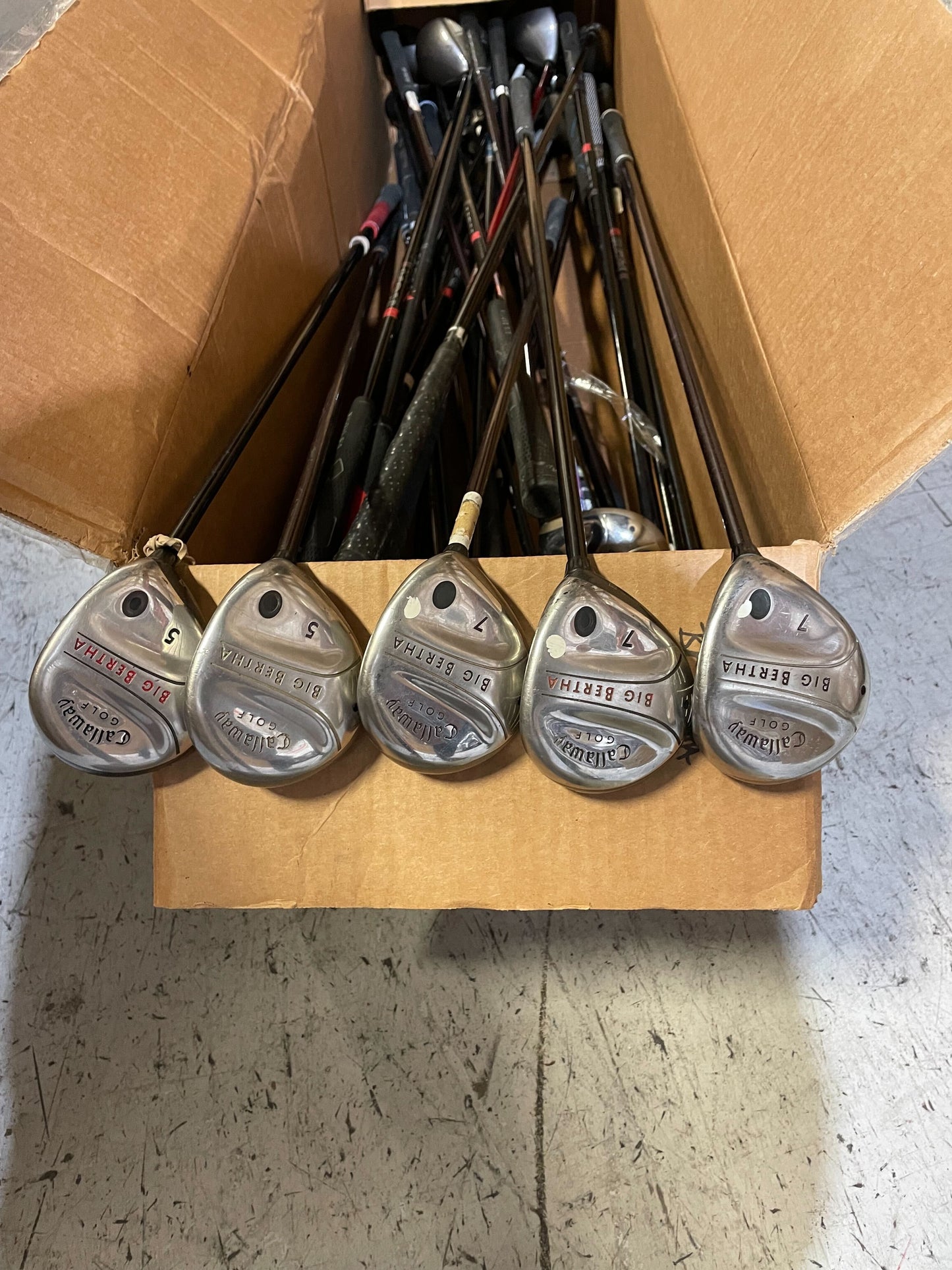 Wholesale Lot of 40 Callaway Big Bertha 2004 Fairway Woods-Next Round