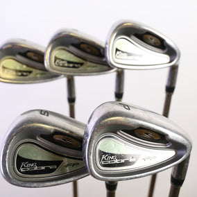 Used Cobra FP Iron Set - Right-Handed - 7-PW, SW - Seniors Flex-Next Round