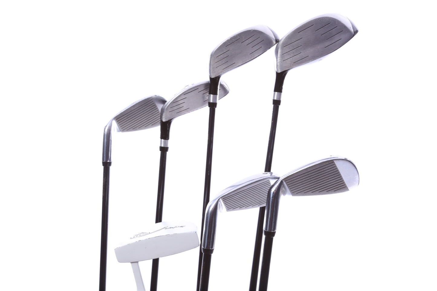 Used MacGregor Tourney MT JR Kids Set - Right-Handed - 1W, 3W, 4H, 5I, 7I, 9I, Putter - Youth Flex-Next Round