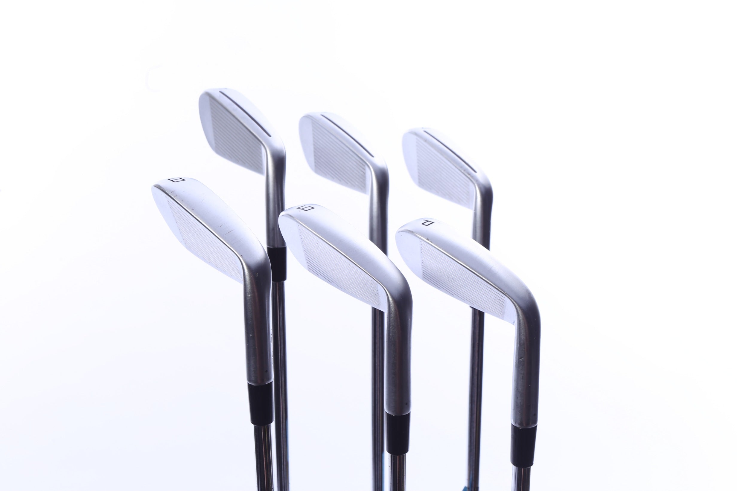 Used TaylorMade 2021 P790 Iron Set - Left-Handed - 5-PW - Stiff Flex