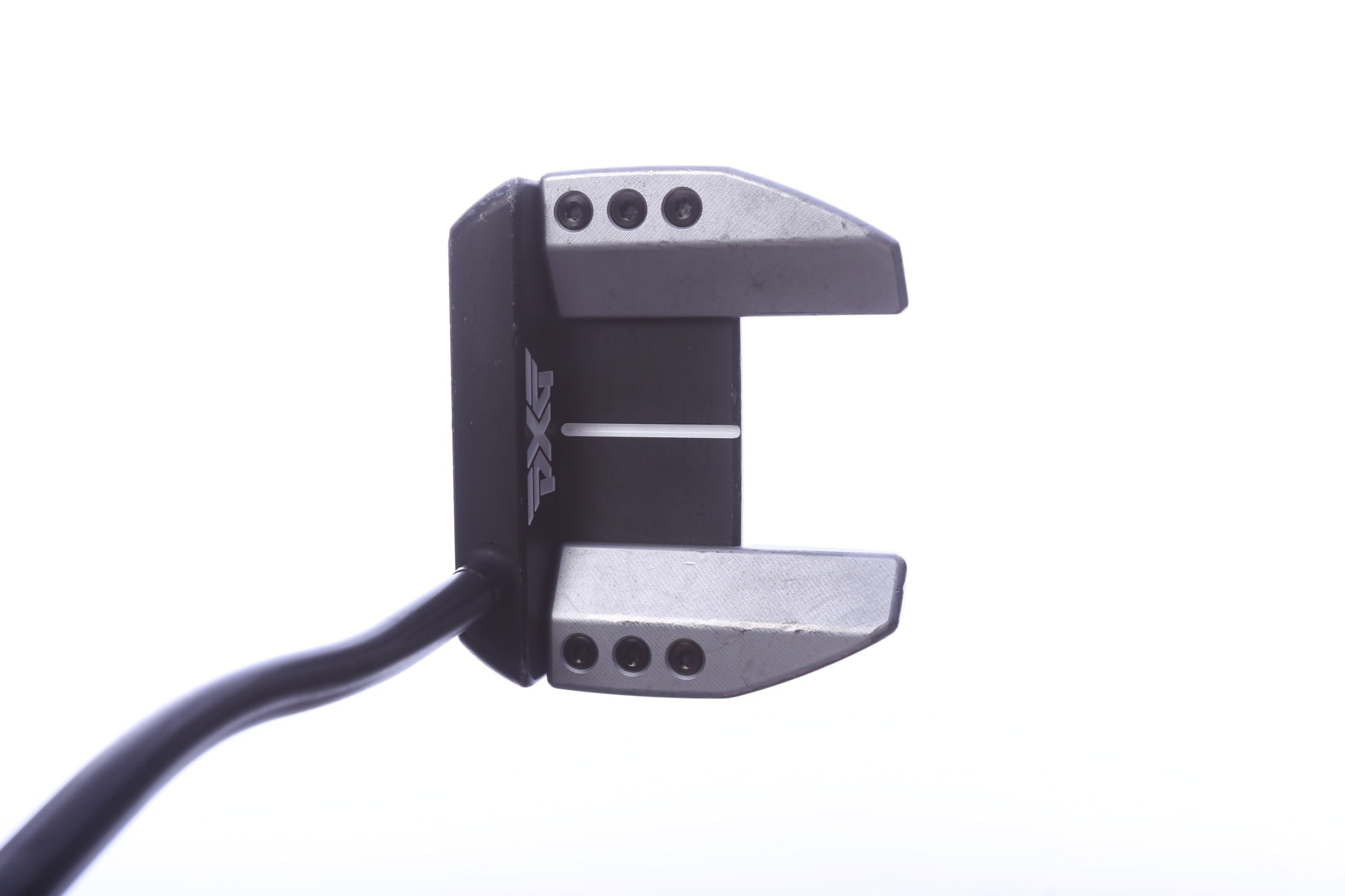 Used PXG Bat Attack - Black - Chrome Putter - Right-Handed - 35 in - Mallet