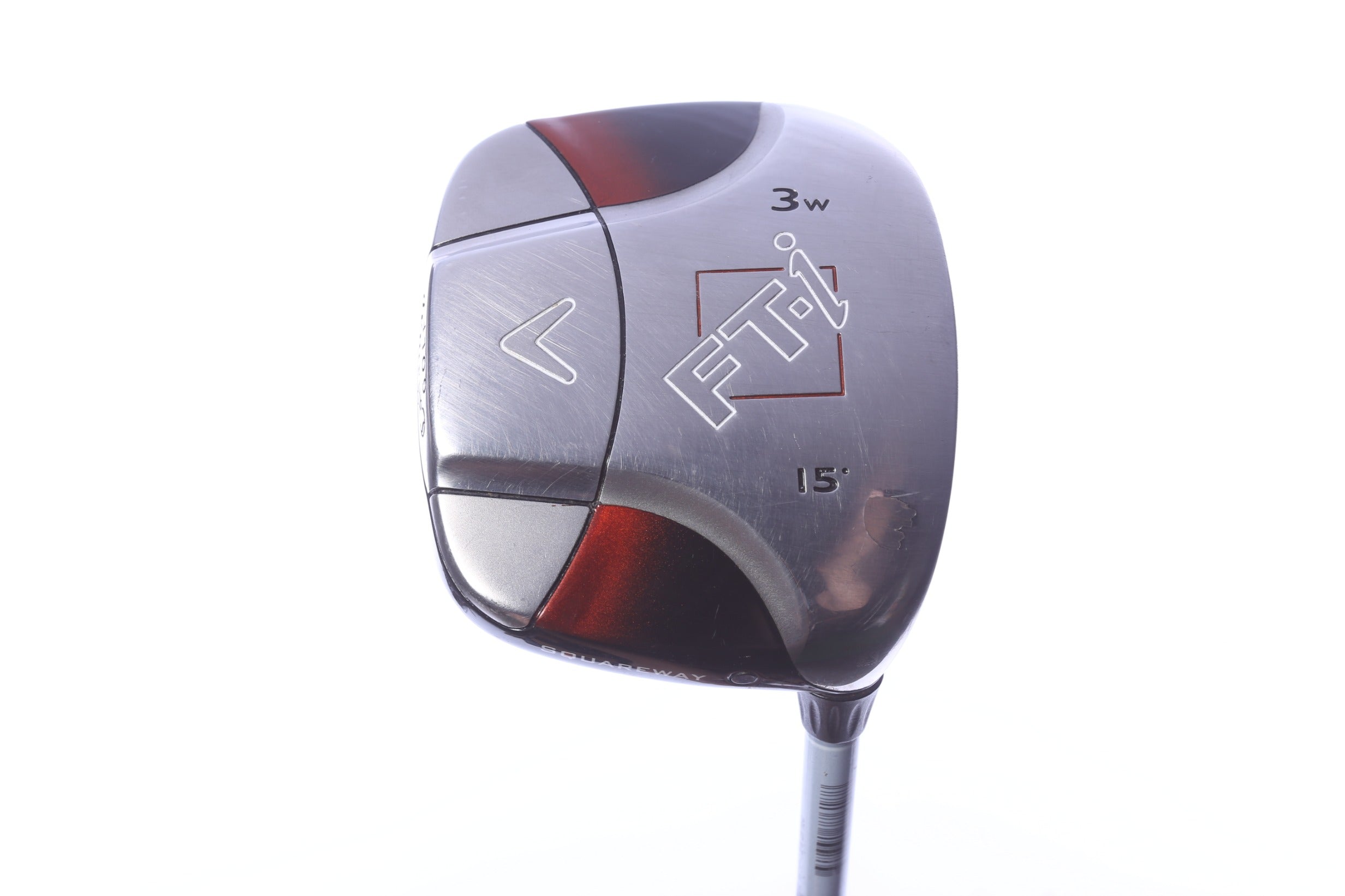 Used Callaway FT-i Squareway 3-Wood - Right-Handed - 15 Degrees - Regular Flex