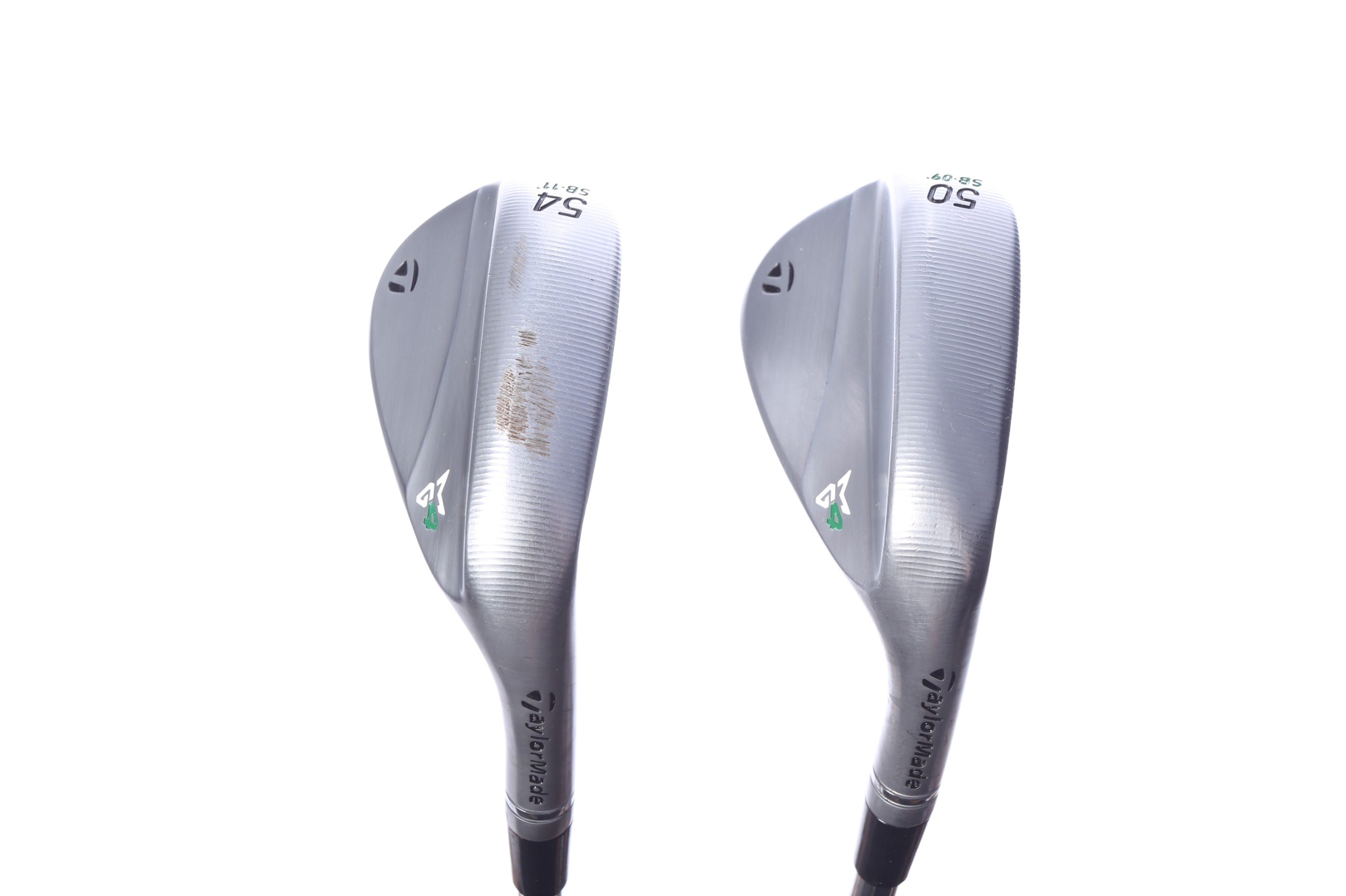 Used TaylorMade Milled Grind 4 Raw Wedge Set - Right-Handed - 50*, 54* - Wedge Flex-Next Round