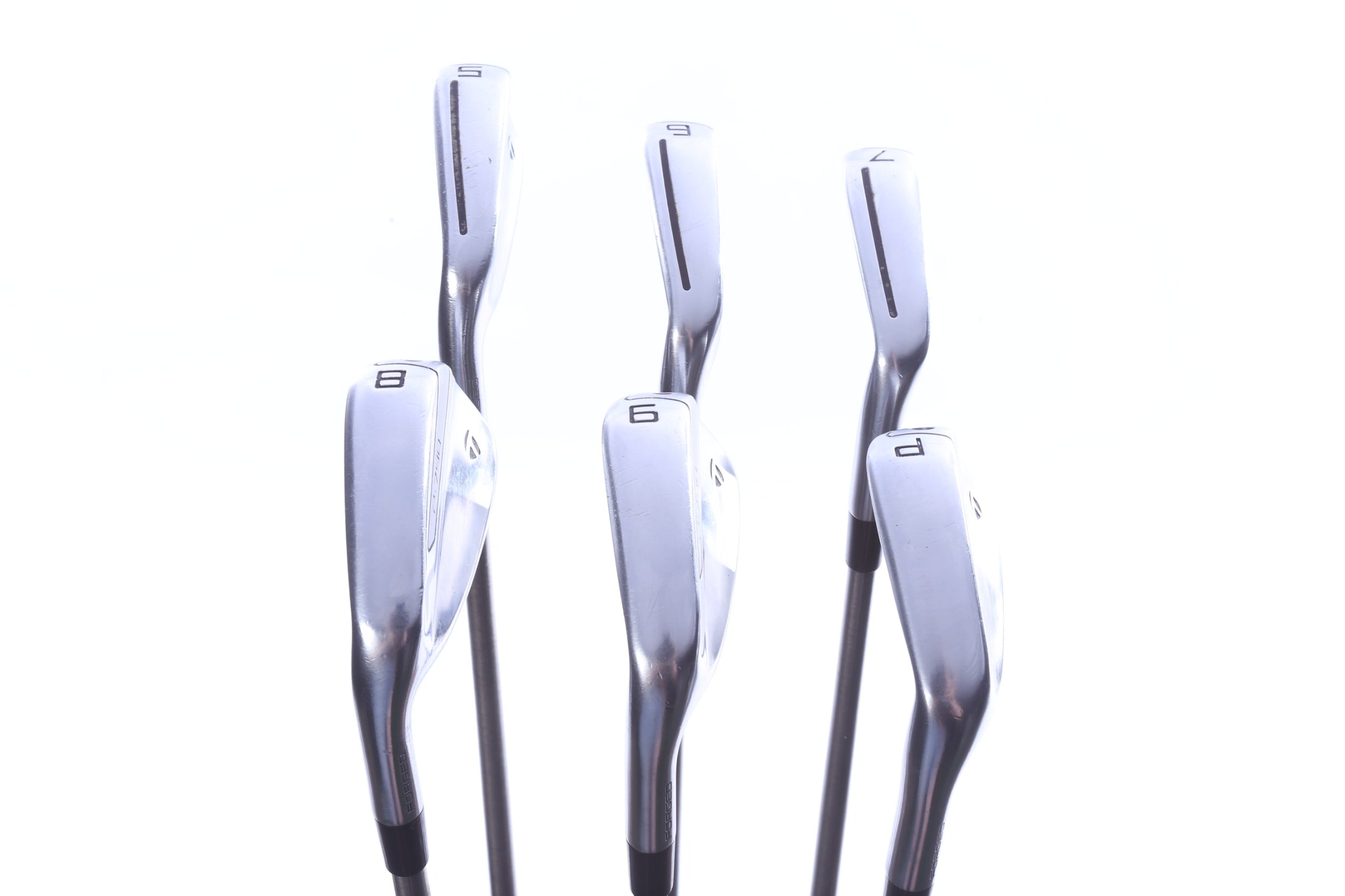 Used TaylorMade 2019 P790 Iron Set - Left-Handed - 5-PW - Regular Flex-Next Round