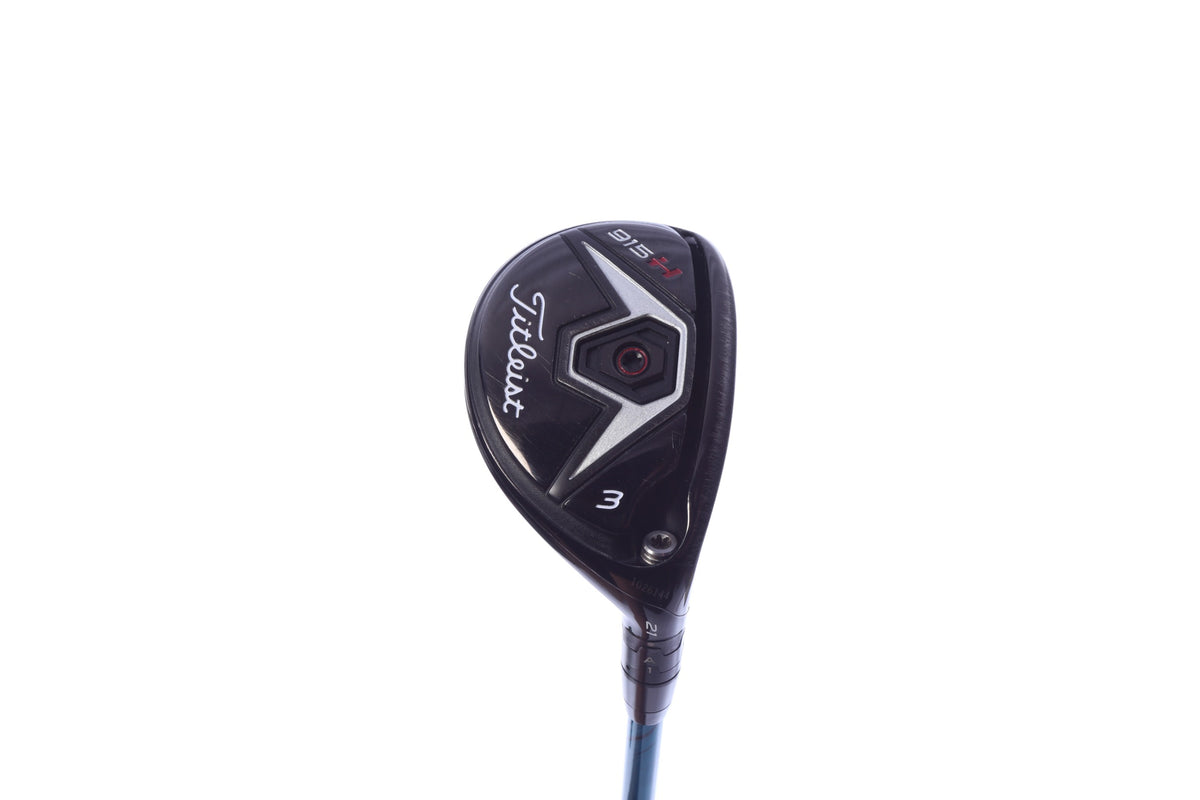 Used Titleist 915 H 3H Hybrid - Right-Handed - 21 Degrees - Stiff Flex