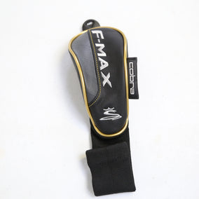 Cobra F-MAX Black Gold Hybrid Headcover Only Very Good Condition-Next Round