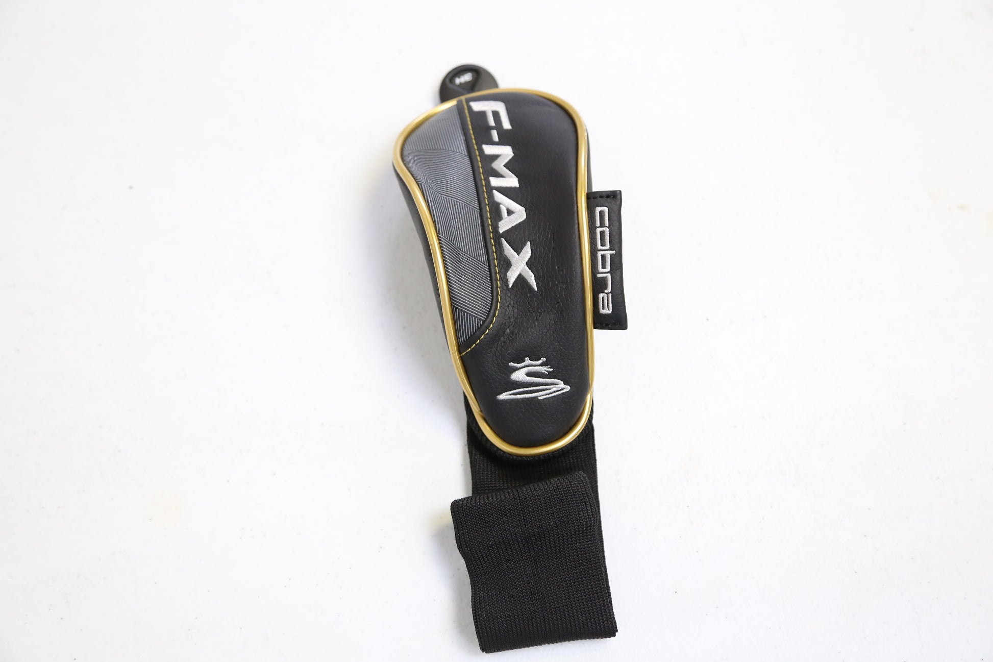 Cobra F-MAX Black Gold Hybrid Headcover Only Very Good Condition-Next Round