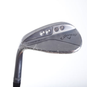 Used Callaway JAWS Raw Chrome Lob Wedge - Left-Handed - 60 Degrees - Stiff Flex-Next Round
