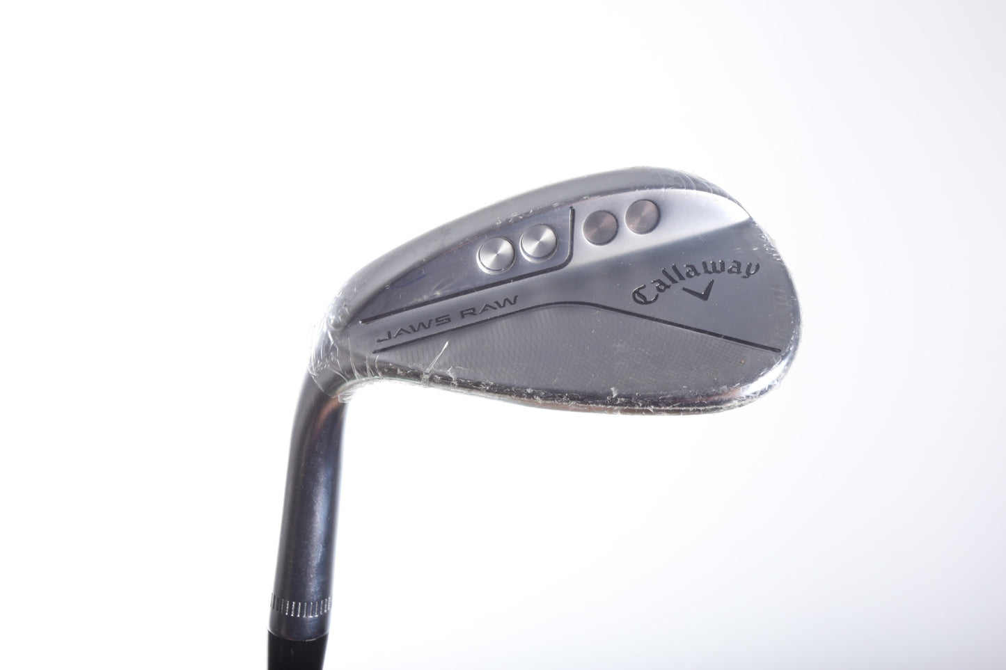 Used Callaway JAWS Raw Chrome Lob Wedge - Left-Handed - 60 Degrees - Stiff Flex-Next Round