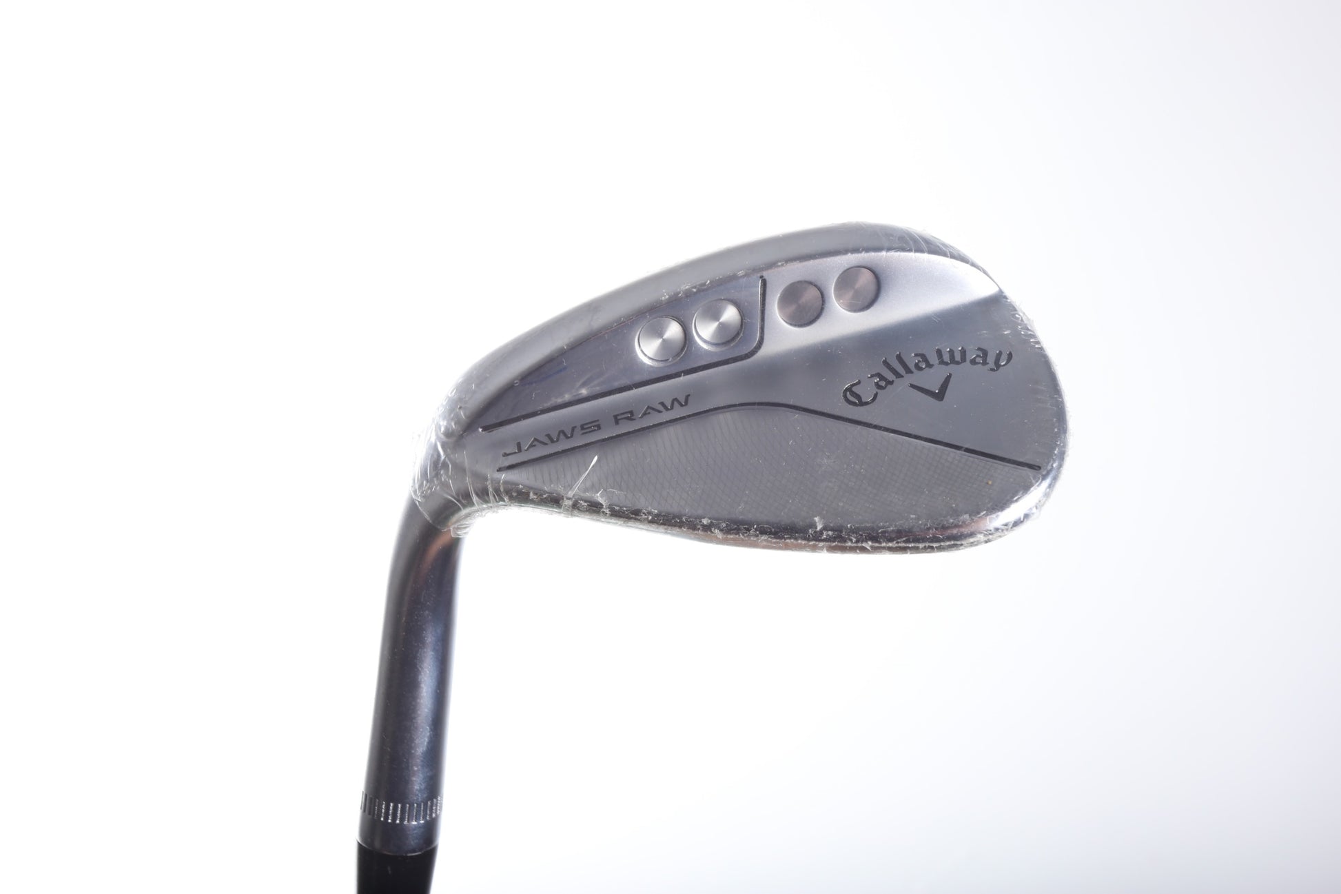 Used Callaway JAWS Raw Chrome Lob Wedge - Left-Handed - 60 Degrees - Stiff Flex-Next Round