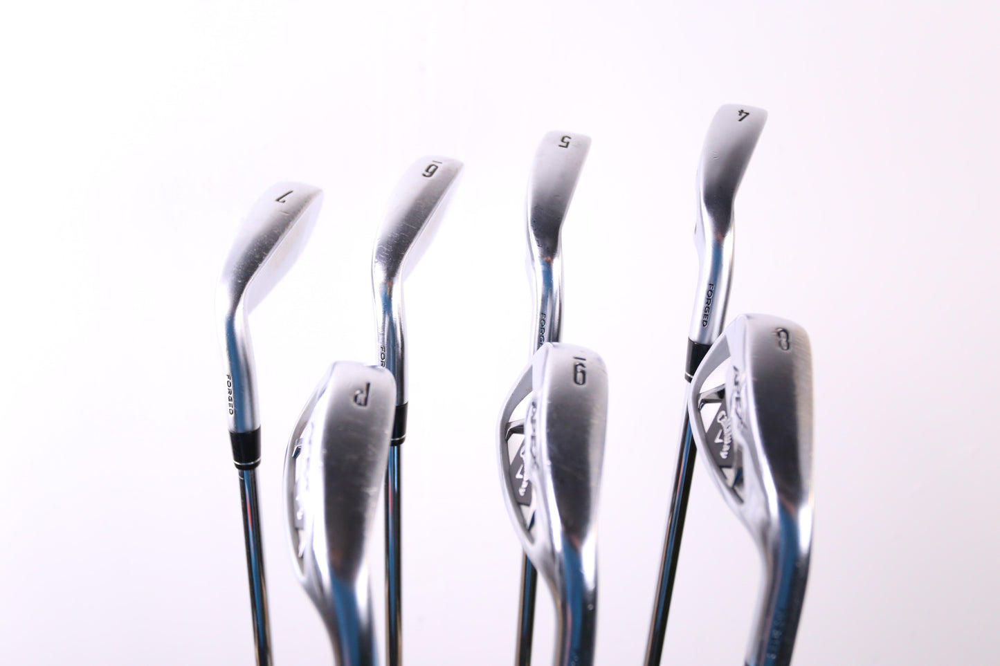 Used Callaway Apex 21 Iron Set - Right-Handed - 4-PW - Stiff Flex