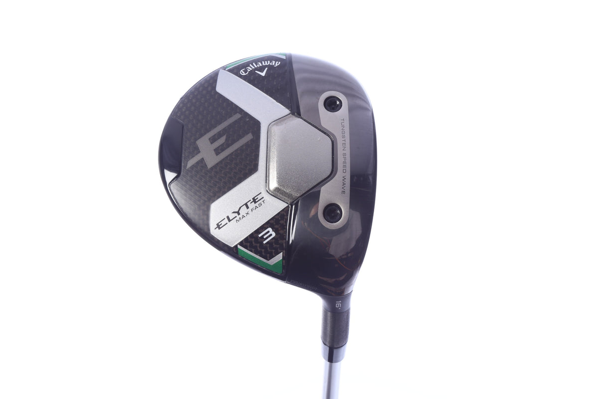 Used Callaway Elyte Max Fast 3-Wood - Right-Handed - 16 Degrees - Seniors Flex