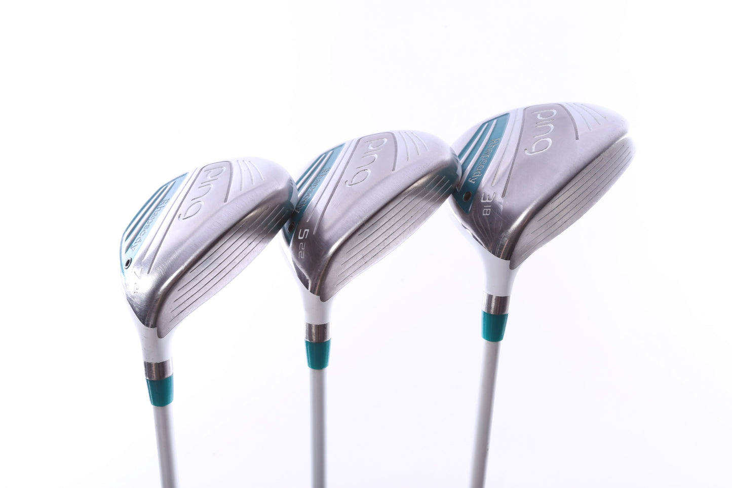 Used Ping Rhapsody 2015 Wood Set - Right-Handed - 3W, 5W, 7W - Ladies Flex-Next Round