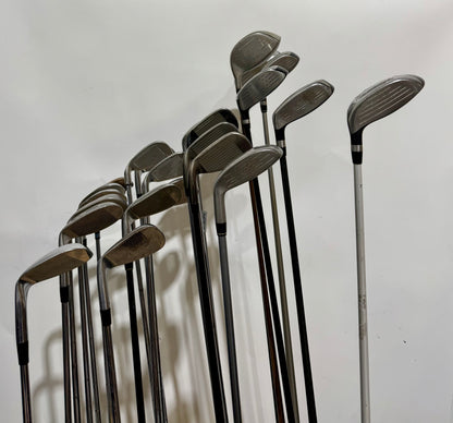 Wholesale Lot of 24 Golf Clubs - Right Handed - Assorted brands and Flexes-Next Round
