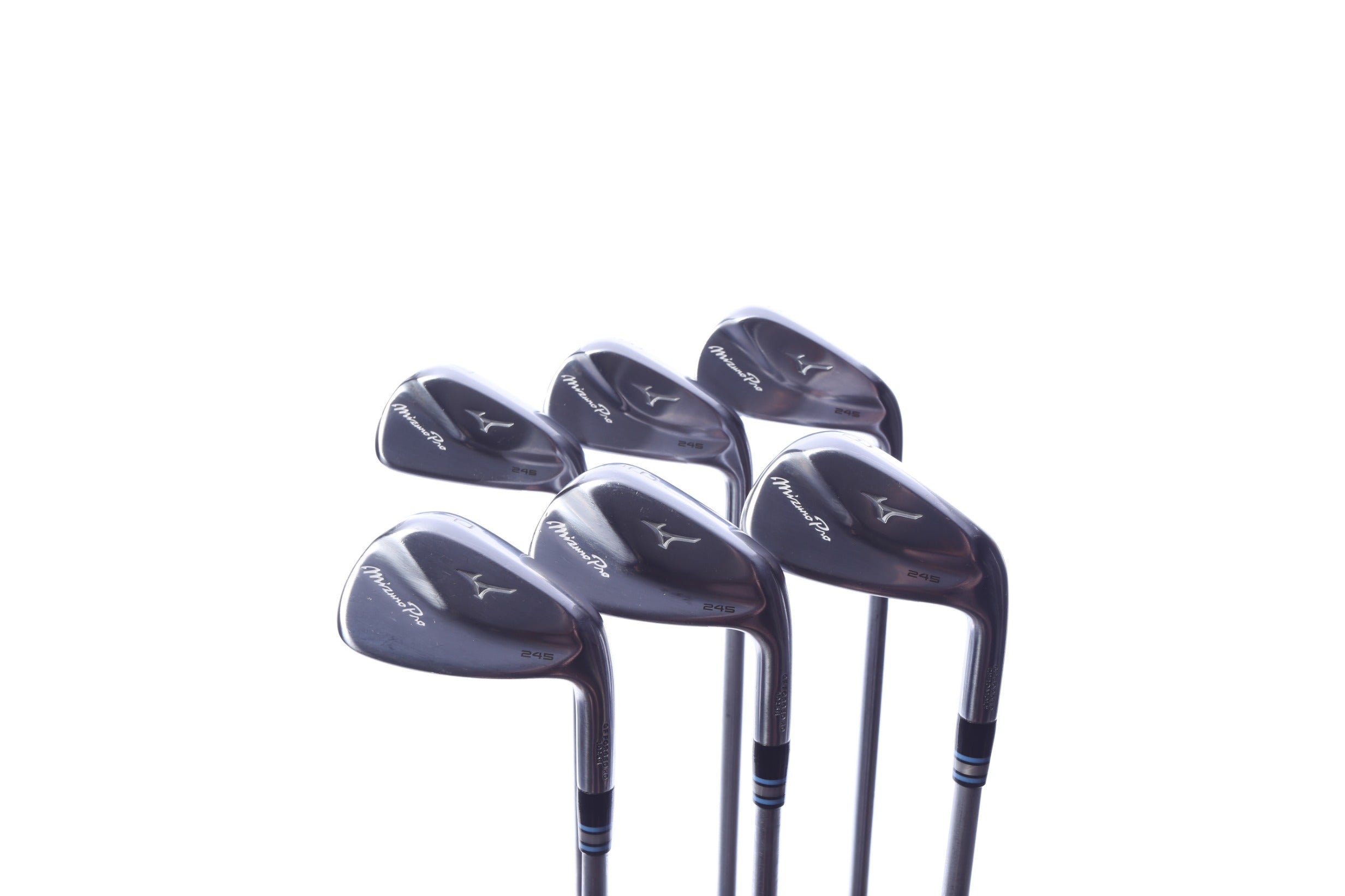 Used Mizuno Pro 245 Iron Set - Right-Handed - 5-PW - Extra Stiff Flex