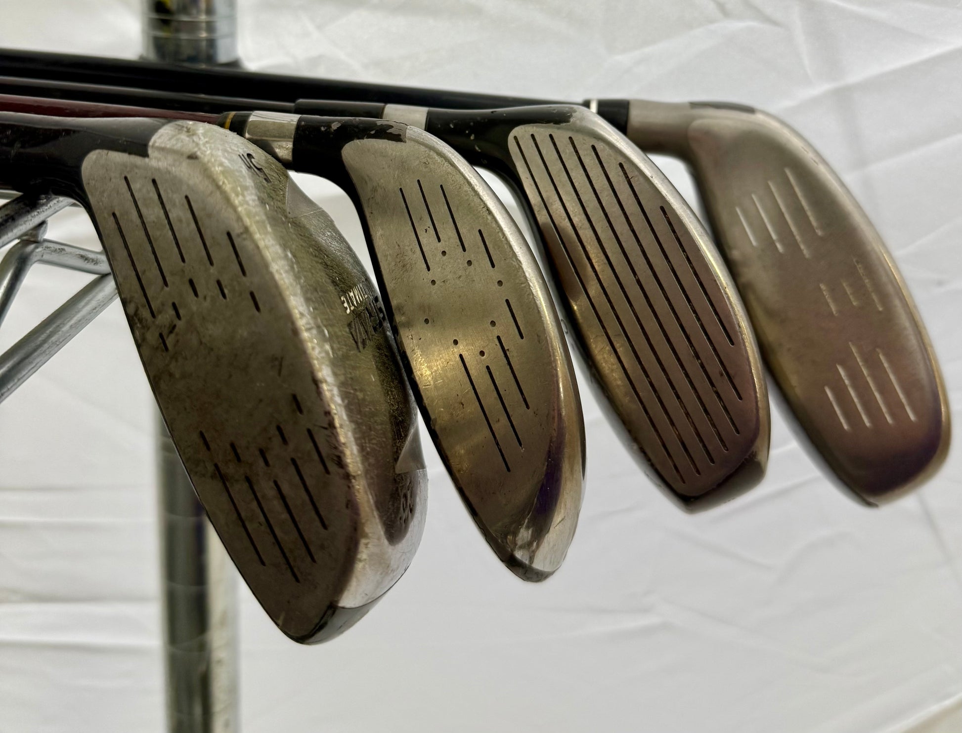 Wholesale Lot of 30 Golf Clubs - Assorted Fairway Woods & Hybrids-Next Round