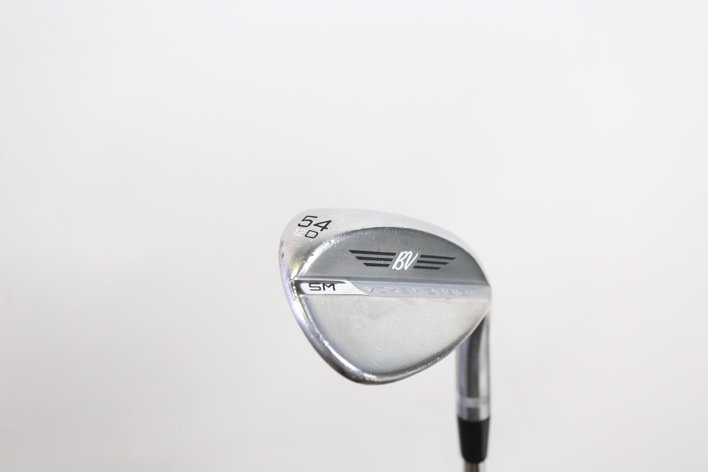 Used Titleist Vokey SM8 Brushed Steel D Grind Sand Wedge - Right-Handed - 54 Degrees - Stiff Flex