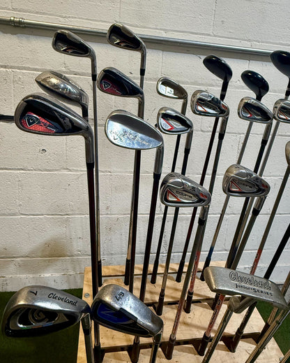 Wholesale Lot of 30 Assorted Golf Clubs - Youth Flexes