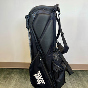 NEW PXG Carry/Stand Bag Black 4 Dividers/5 pockets with Strap and Rain Cover-Next Round