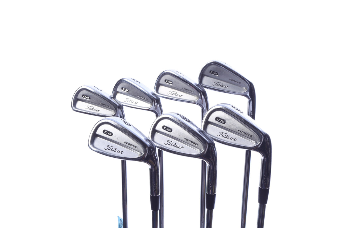 Used Titleist CB 710 Forged Iron Set - Right-Handed - 4-PW - Extra Stiff Flex