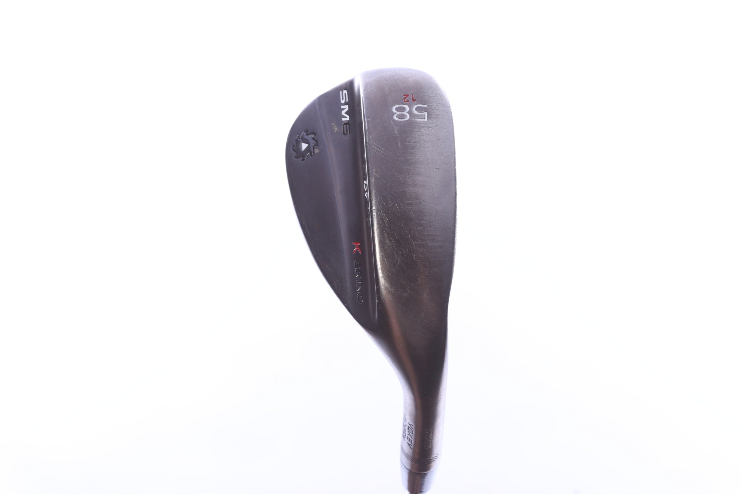 Used Titleist Vokey SM6 Jet Black Lob Wedge - Right-Handed - 58 Degrees - Wedge Flex-Next Round