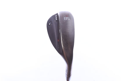 Used Titleist Vokey SM6 Jet Black Lob Wedge - Right-Handed - 58 Degrees - Wedge Flex-Next Round