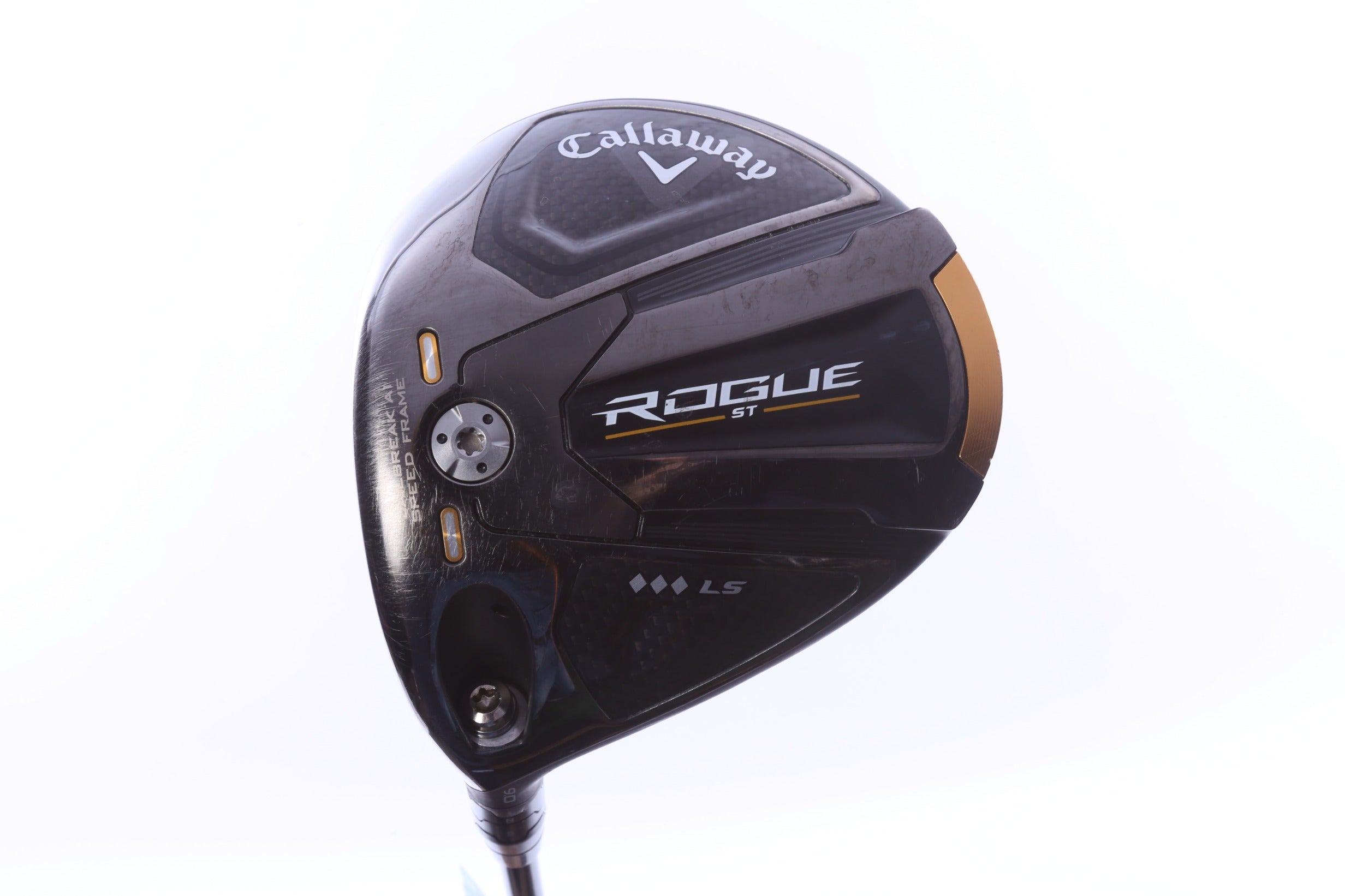 Used Callaway Rogue ST Triple Diamond LS Driver - 9 Degrees - Stiff Flex Mitsubishi Tensei AV Series White - Left-Handed-Next Round