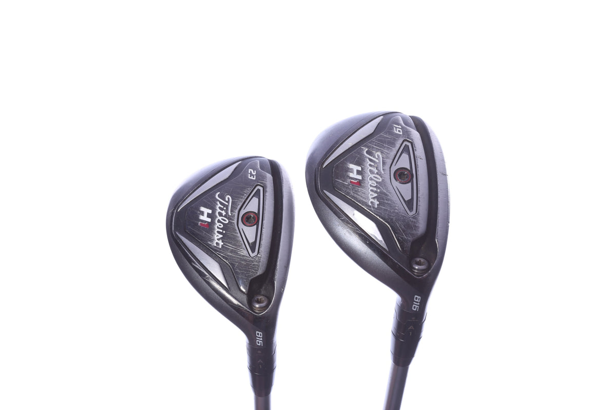 Used Titleist 816 H1 Hybrid Set - Right-Handed - 3H, 4H - Regular Flex