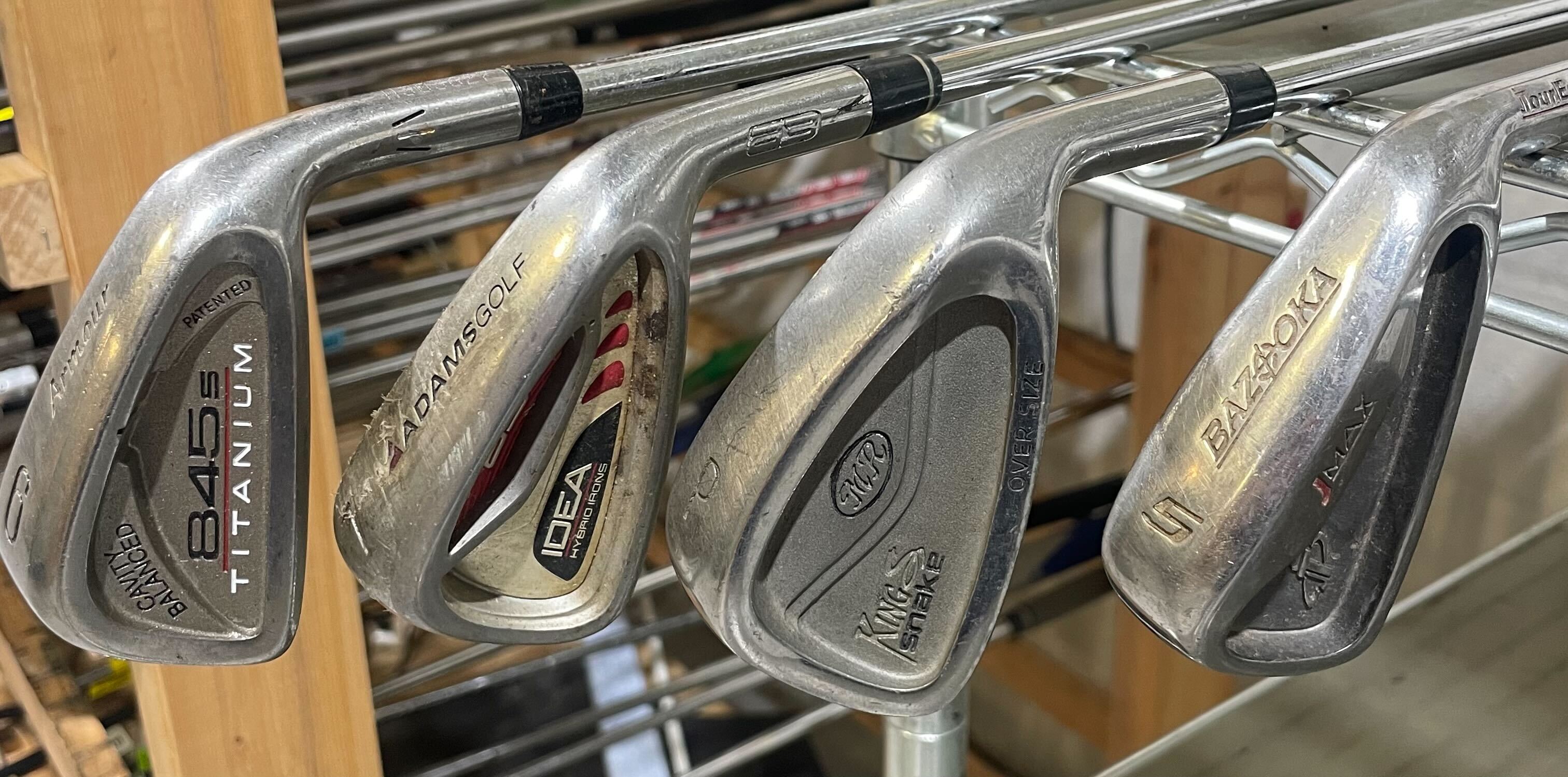 Wholesale Lot of 50 Golf Clubs - Assorted Single Irons-Next Round