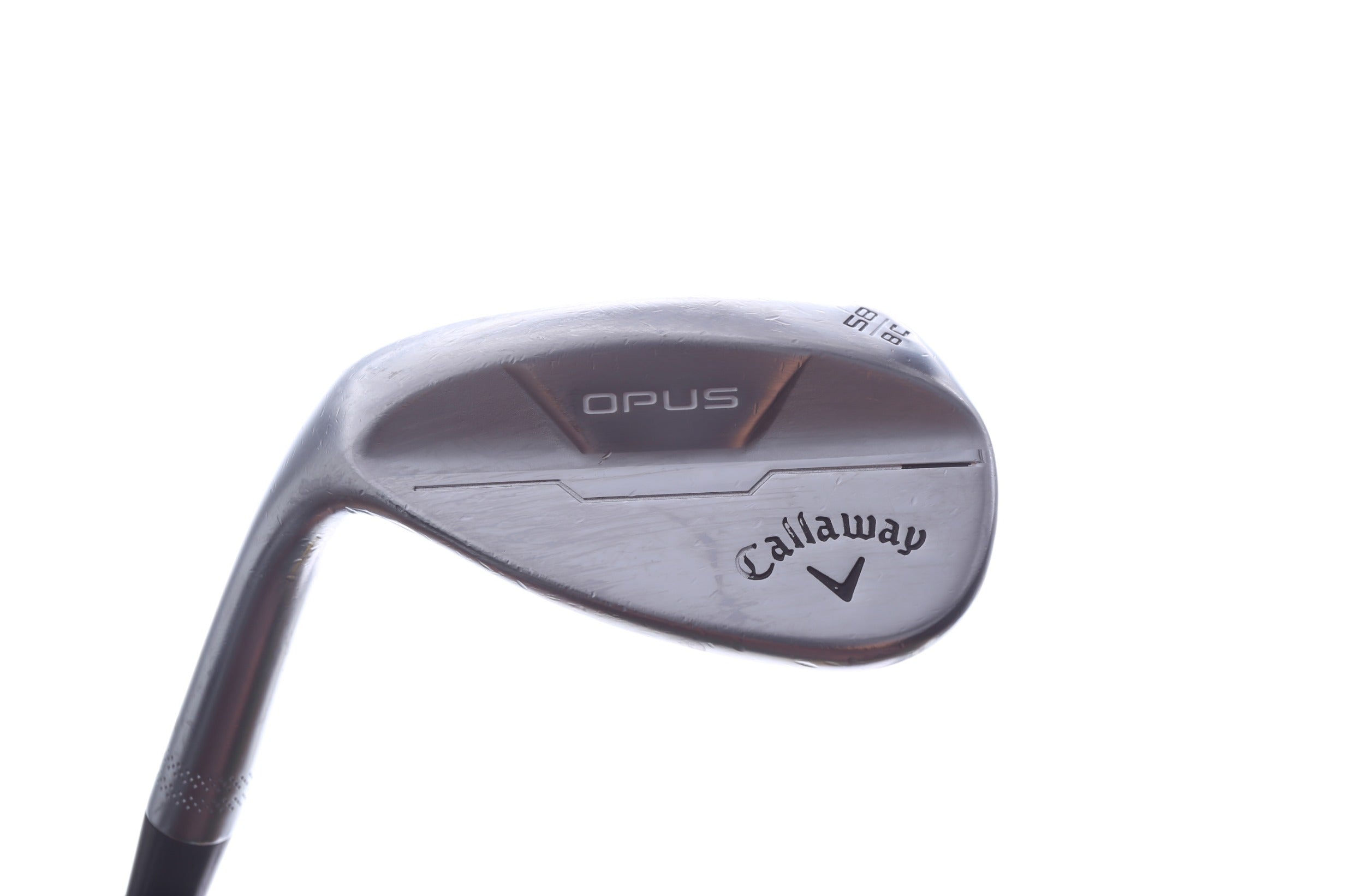 Used Callaway Opus Brushed Chrome Lob Wedge - Left-Handed - 58 Degrees - Wedge Flex-Next Round