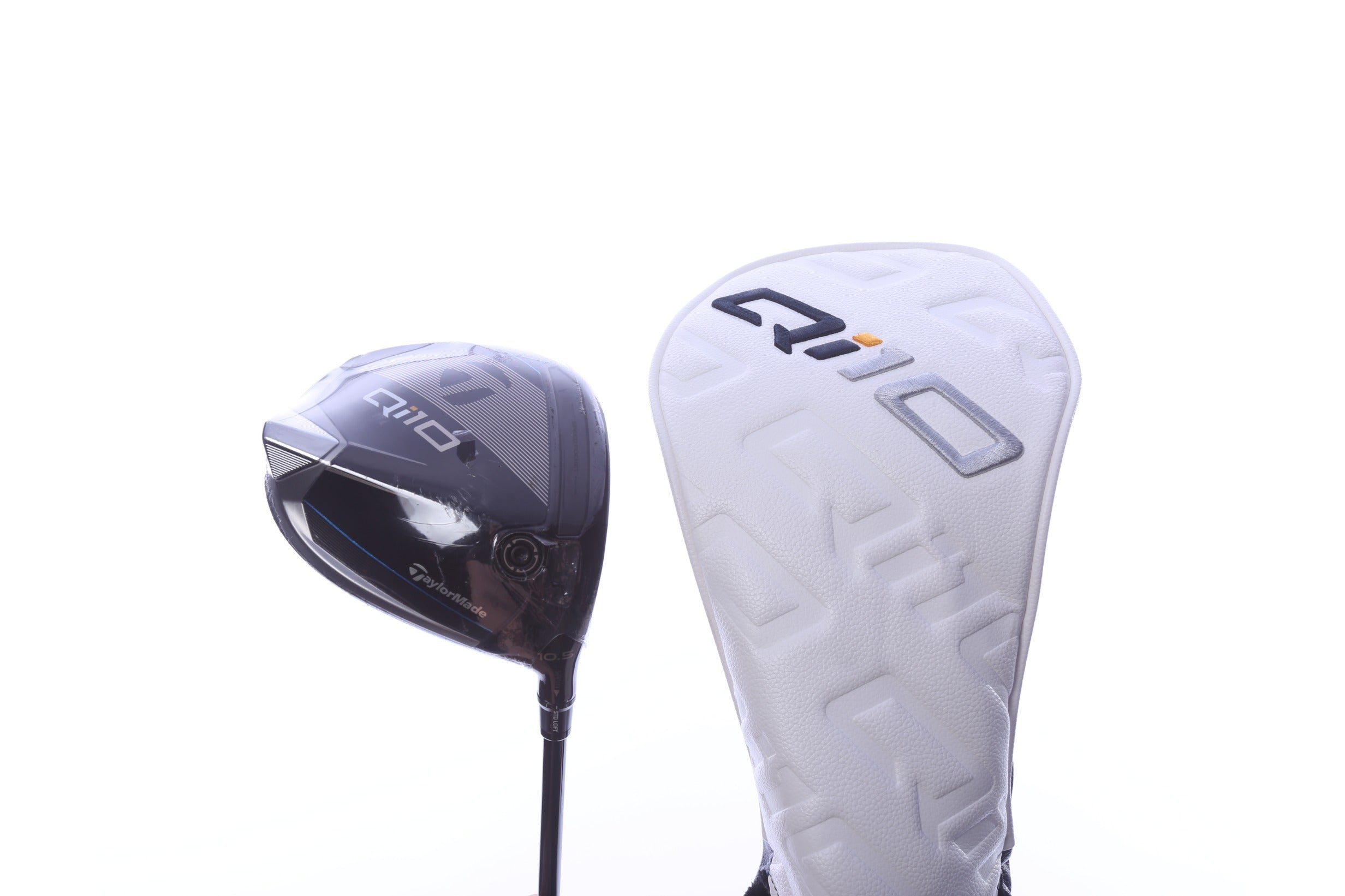 TaylorMade Qi10 Driver - 10.5 Degrees - Regular Flex LA Golf Gold Series - Right-Handed