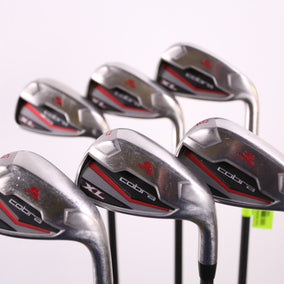 Used Cobra XL Speed Iron Set - Right-Handed - 6-SW - Regular Flex-Next Round