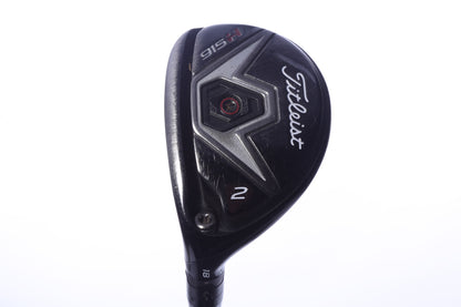 Used Titleist 915 H 2H Hybrid - Left-Handed - 18 Degrees - Stiff Flex-Next Round