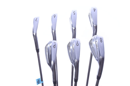 Used Titleist 2021 T100 Iron Set - Right-Handed - 4-PW - Stiff Flex-Next Round