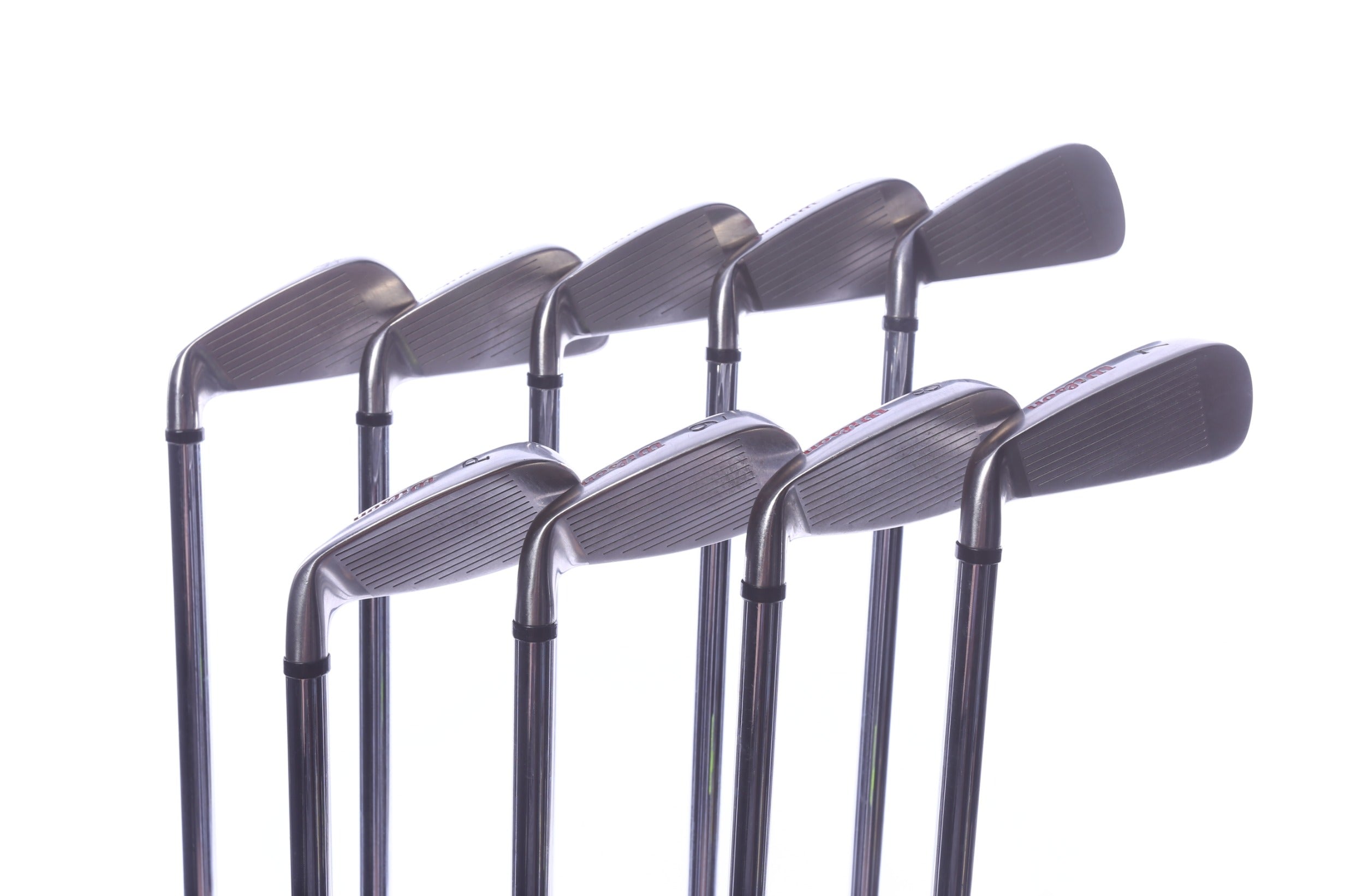 Used Wilson FATSHAFT II Iron Set - Right-Handed - 2-PW - Regular Flex