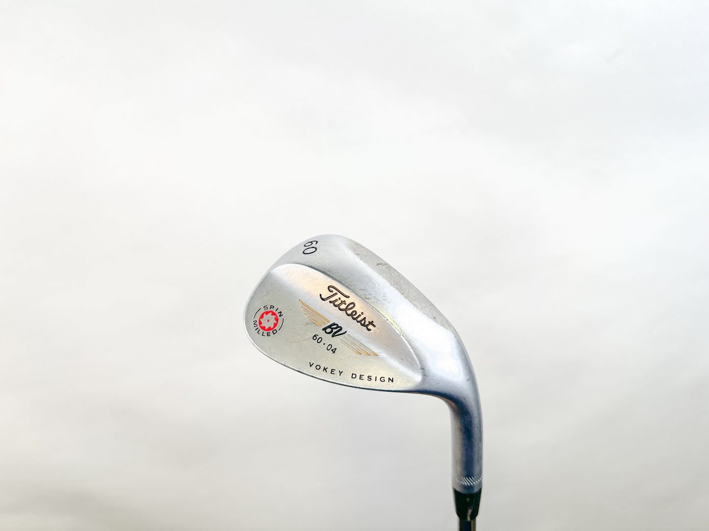 Used Titleist Vokey Spin Milled Tour Chrome '09 Lob Wedge - Right-Handed - 60 Degrees - Stiff Flex-Next Round