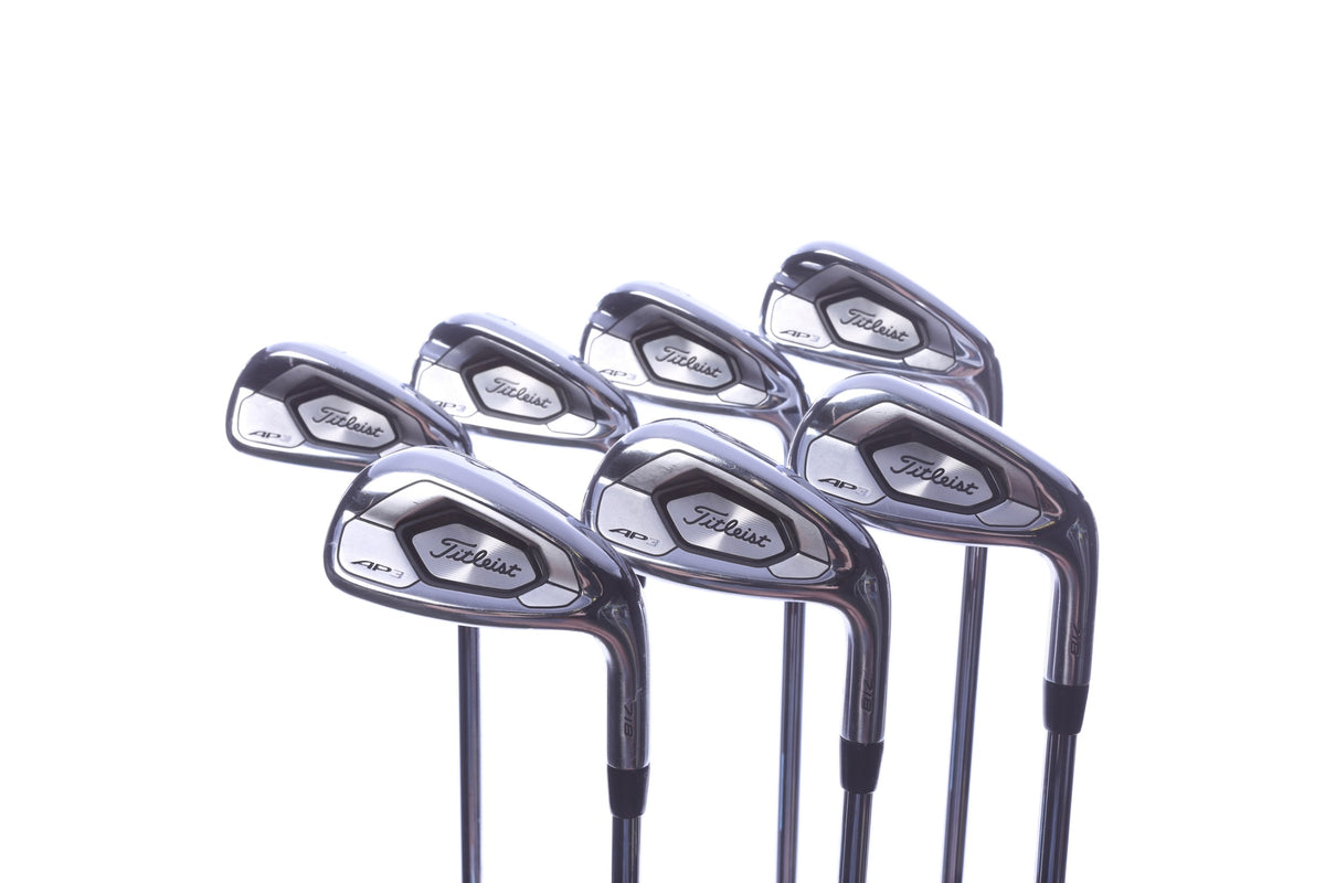 Used Titleist 718 AP3 Iron Set - Right-Handed - 4-PW - Stiff Flex