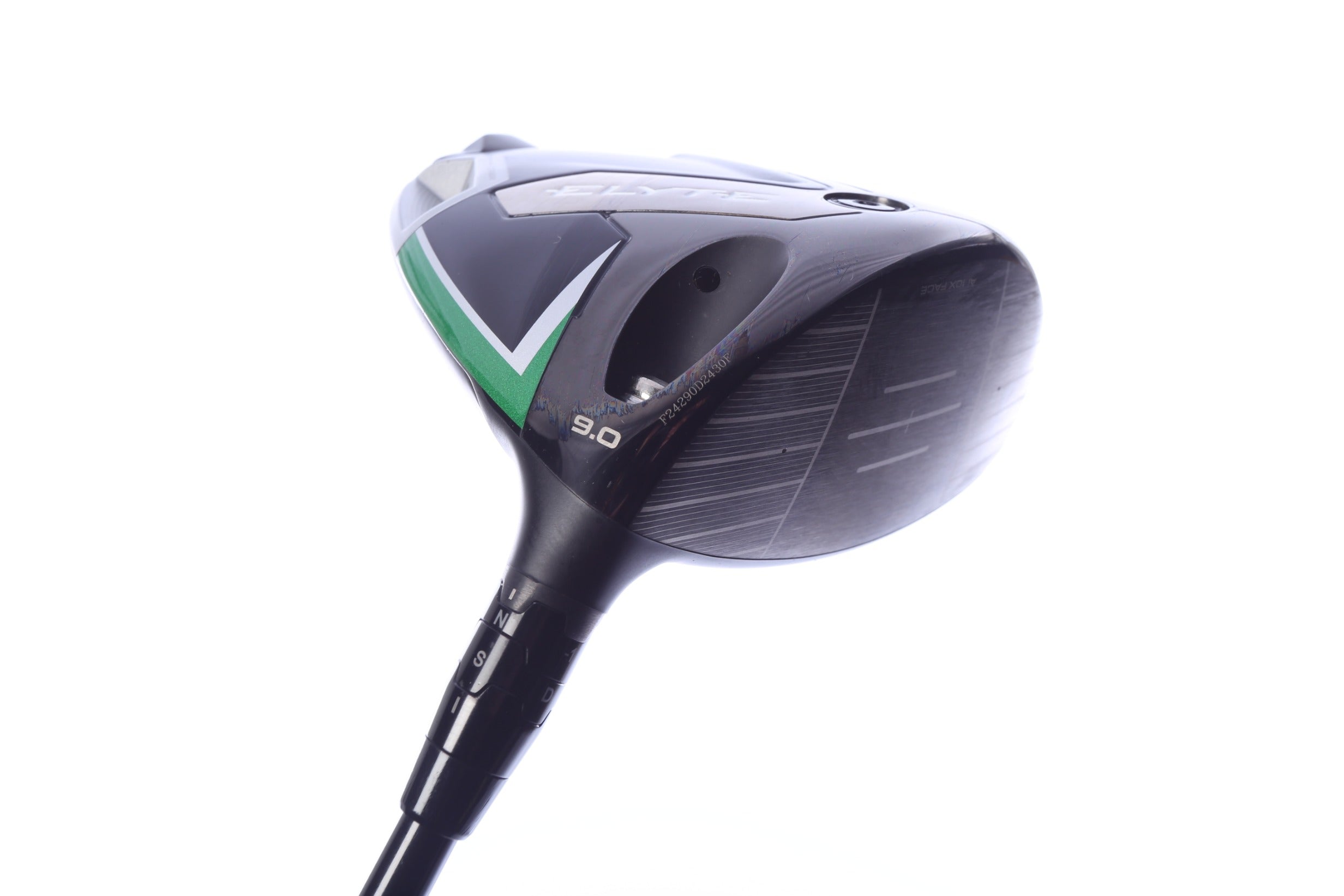 Used Callaway Elyte Driver - 9 Degrees - Stiff Flex Mitsubishi Tensei AV Series White - Right-Handed