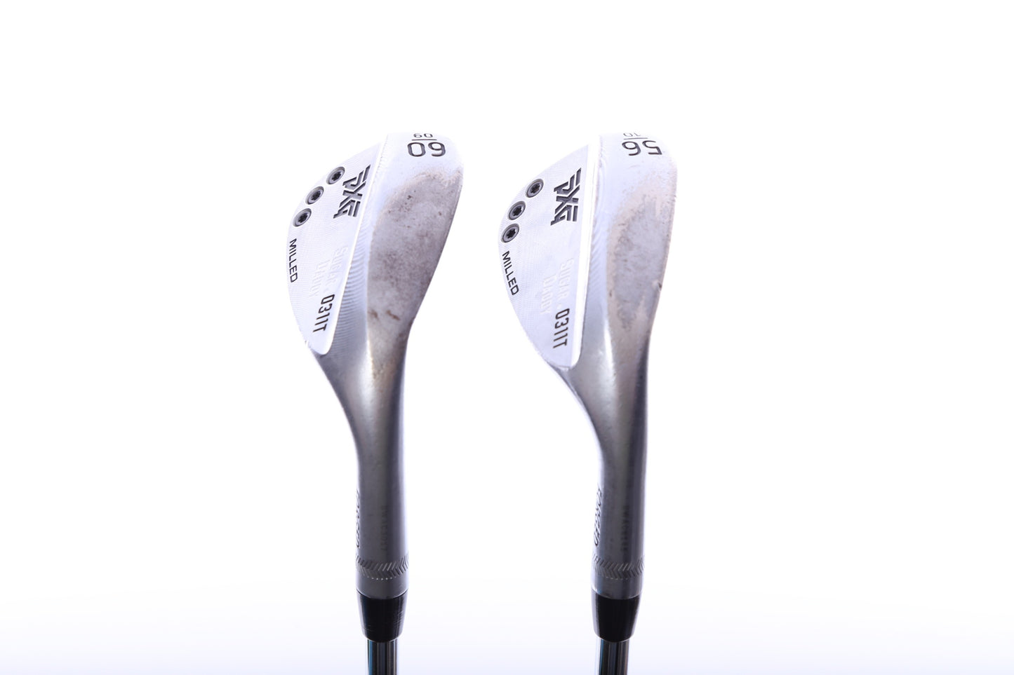 Used PXG 0311T Sugar Daddy Wedge Set - Right-Handed - 56*, 60* - Regular Flex-Next Round