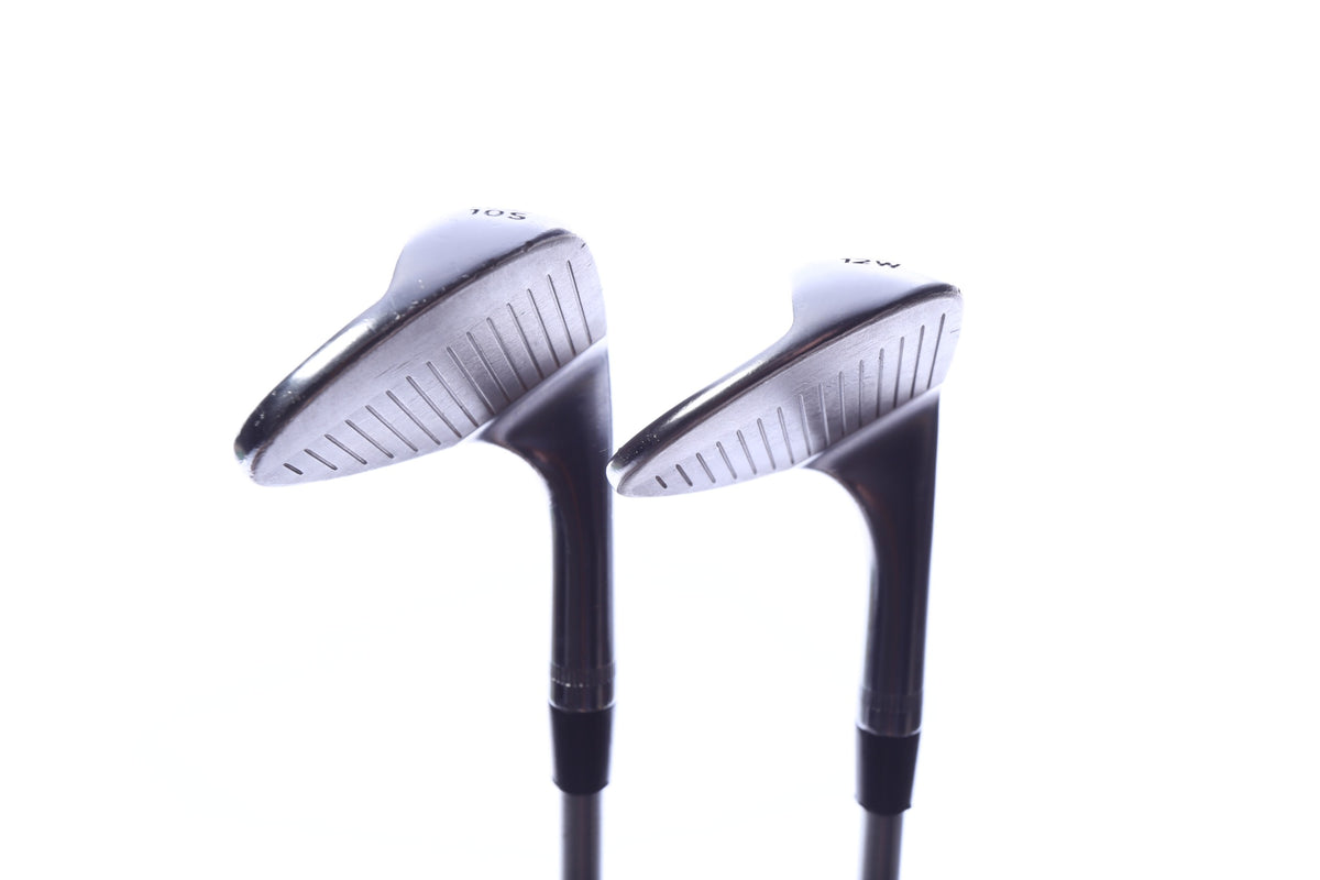Used Callaway JAWS Raw Chrome Wedge Set - Left-Handed - 52*, 56* - Regular Flex