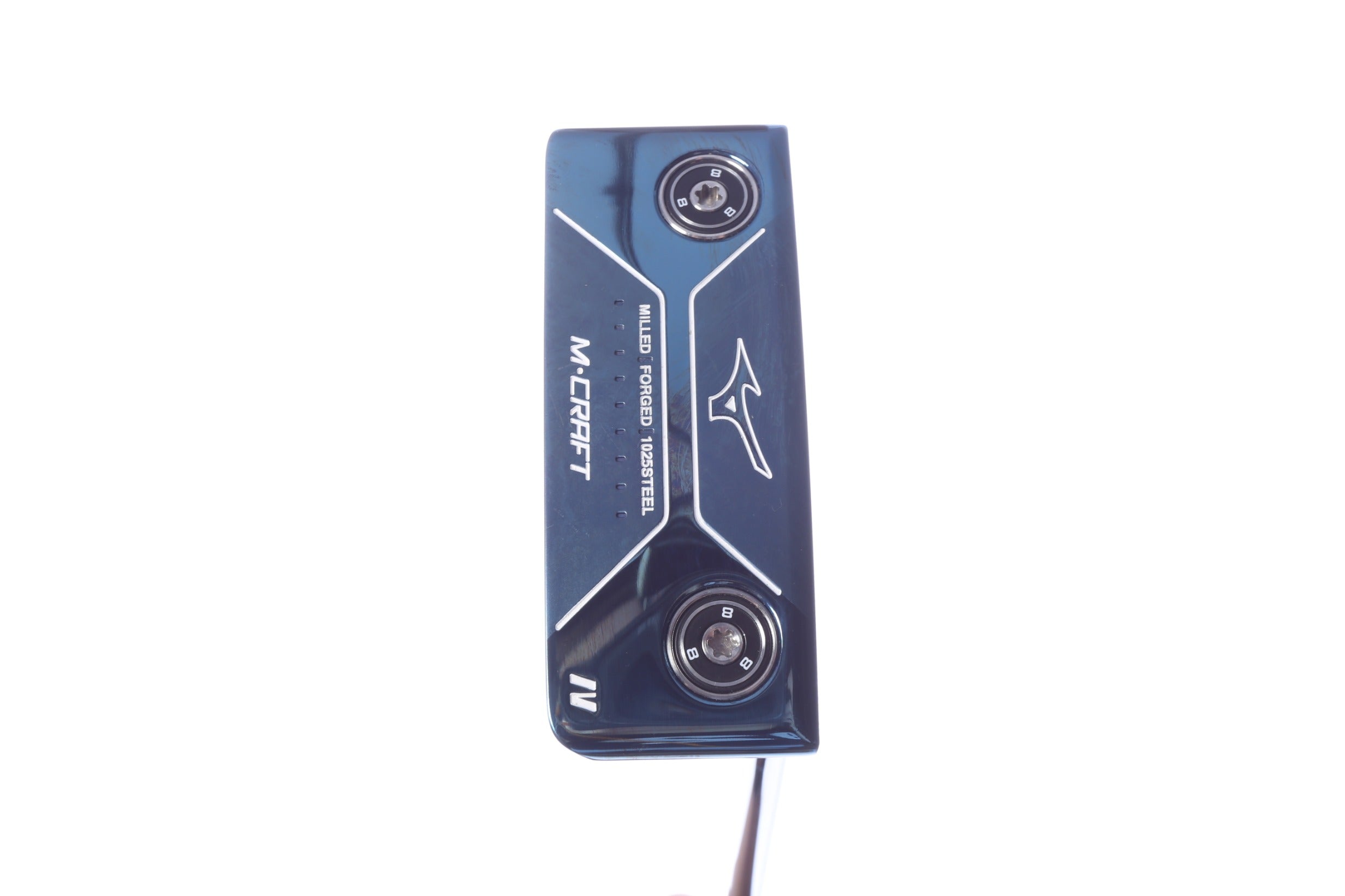 Mizuno M-Craft IV Blue Ion Putter 36.5 in RH Steel Shaft Mid-Size Grip-Next Round