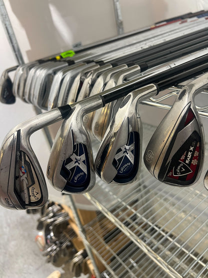 Wholesale Lot of 25 Golf Clubs - Premium Callaway Single Irons-Next Round